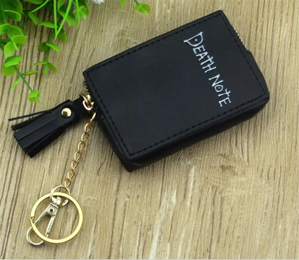 Кошелек с логотипом аниме Death Note кошелек монетницей для студентов мальчиков и