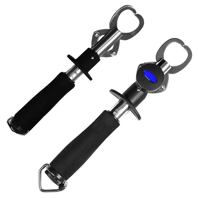 

Newly Stainless Steel Fish Lip Gripper Grabber Grip Tool Stainless Steel Fish Holder with Non Slip Handle BN99
