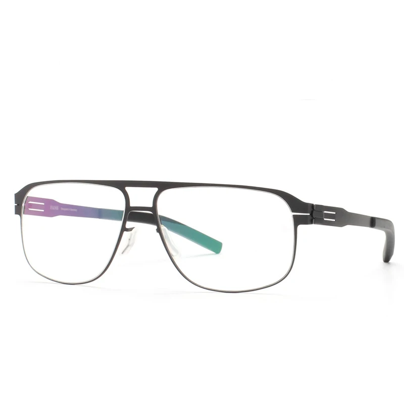 Уникальная оправа для очков Мужские квадратные очки по рецепту новая оптическая