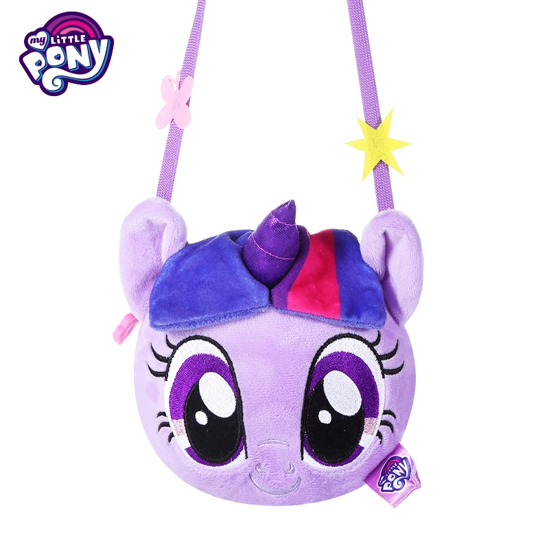 purple Оригинальная плюшевая кукла My Little Pony, игрушки для принцесс, аниме, лошадь, единорог, плюш, мягкие для детей, для маленьких девочек, рождественский подарок - Цвет: purple