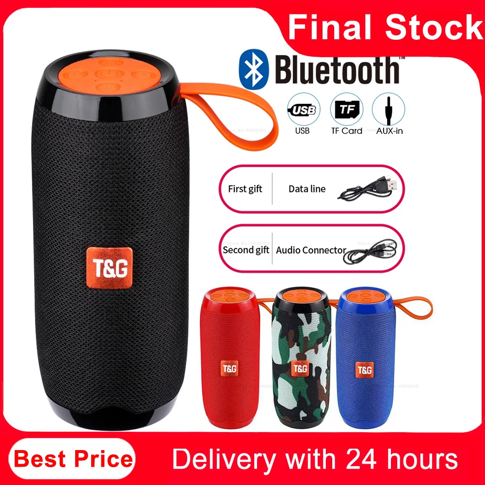 Окончательный запас TG106 Bluetooth открытый динамик Портативный беспроводной колонки