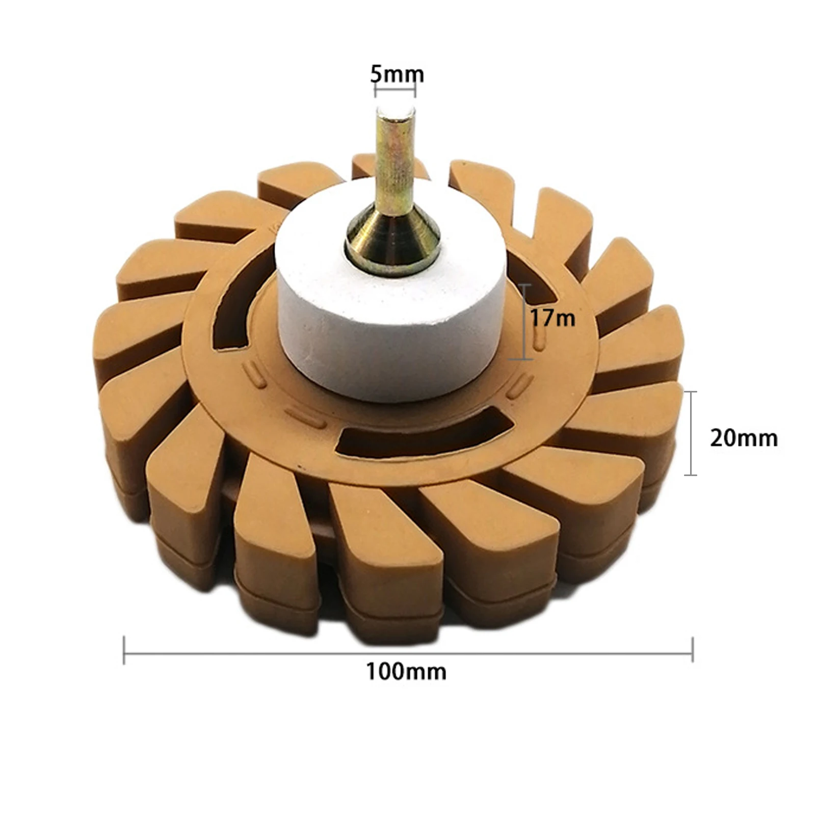 

4 Inch 100mm Rubber Removal Wheel Pneumatic Rubber Removal Paint Removal Wheel Eraser Wheel Cleaning Pneumatic Tool Accessories