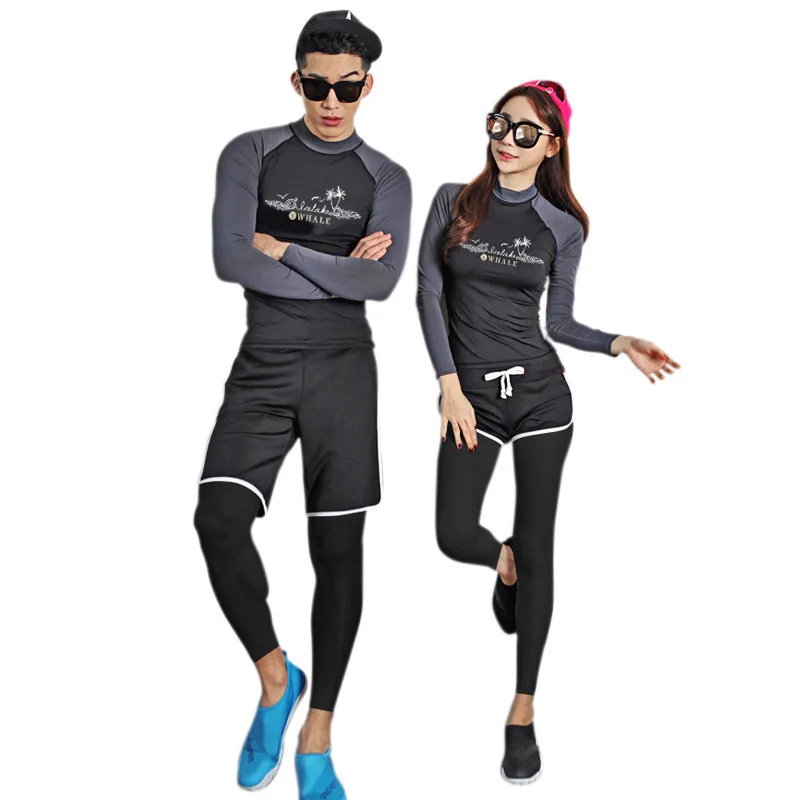 Пара сыпи Защитные Купальники 2019 спортивный купальник Топы женские летние s Surf