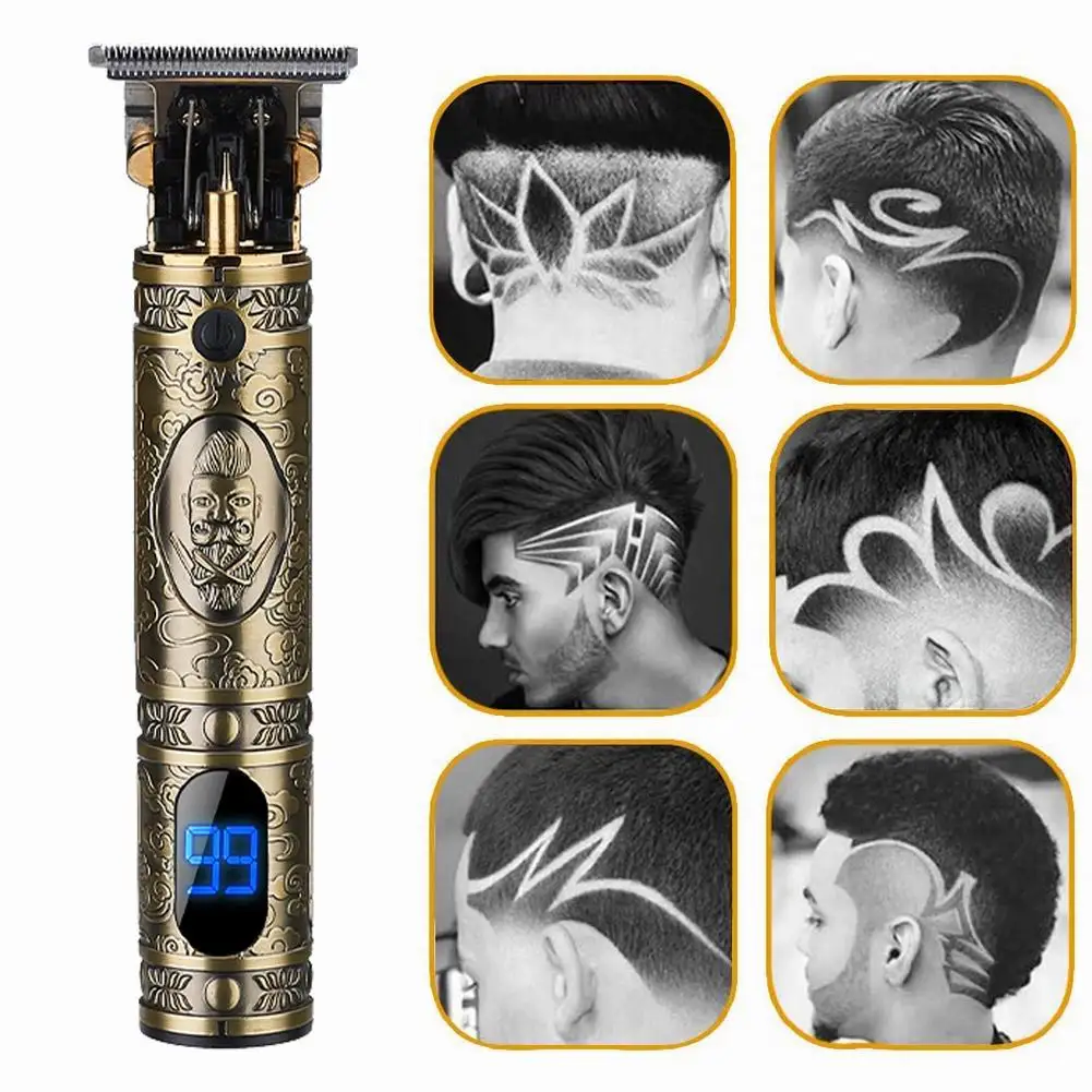 

Electric Hair Clipper Rechargeable Shaver Beard Trimmer Professional Hair Trimmer Cordless Men Hair Cutting Machine Beard Razo