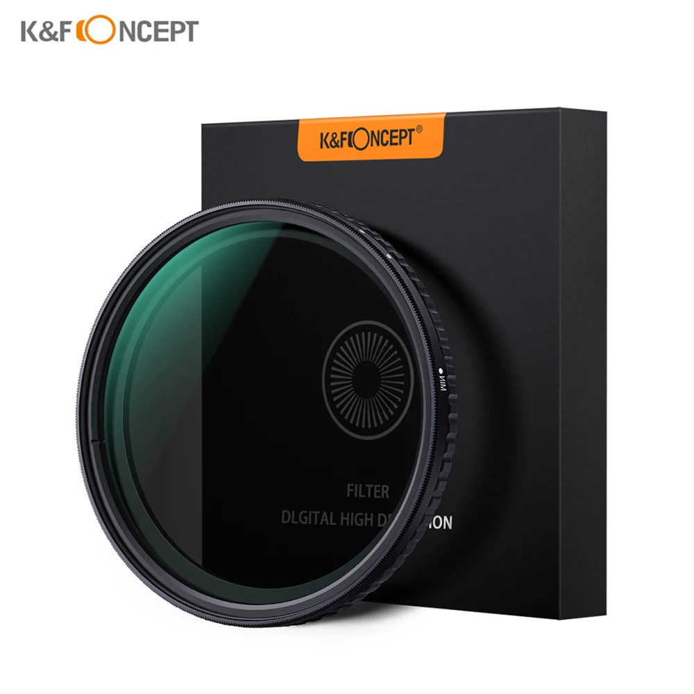

K & F CONCEPT 72 мм ультратонкий ND-фильтр с переменной нейтральной плотностью для объектива камеры Canon Sony Nikon s