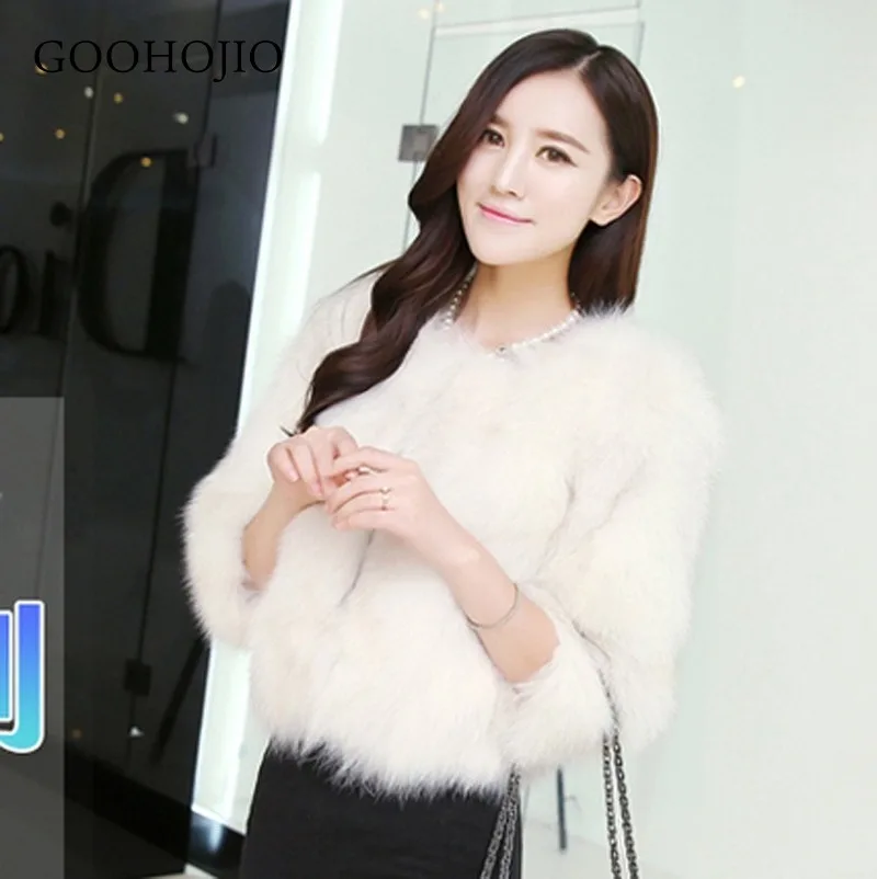 

Winter Women High Quality Faux Rabbit Fur Coat Luxury Long Fur Coat Loose Lapel OverCoat Thick Warm Plus Size Female Plush Coats