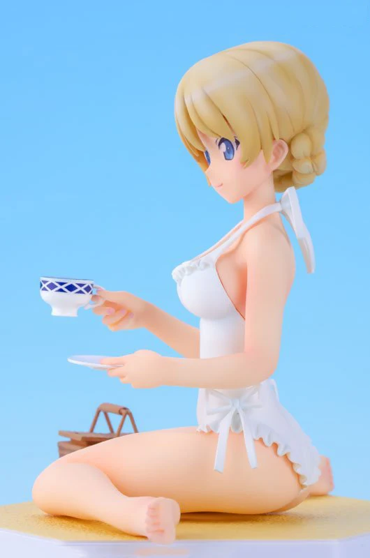 Аниме 10 см девушки унд Panzer Darjeeling Wave Queens Ver. ПВХ фигурка Коллекционная модель кукла
