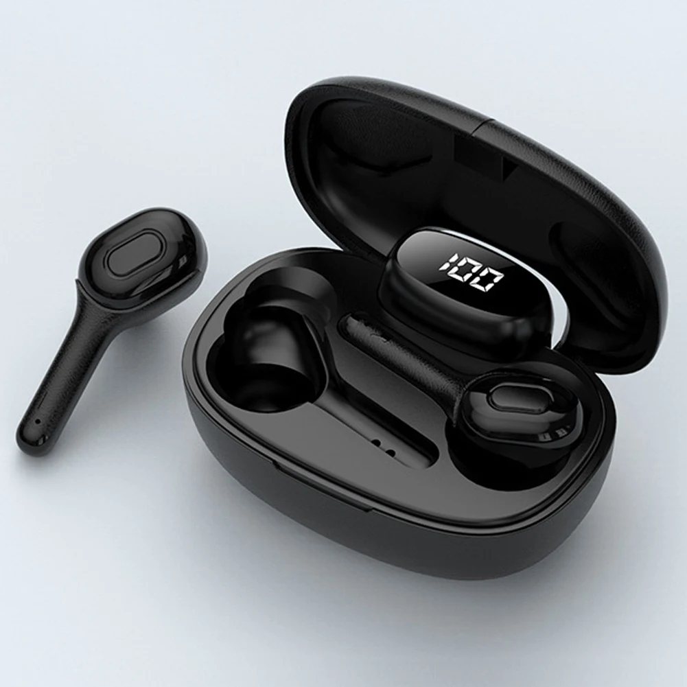 Игровая гарнитура TWS True Wireless Bluetooth 5 0 наушники с зарядным цифровым дисплеем