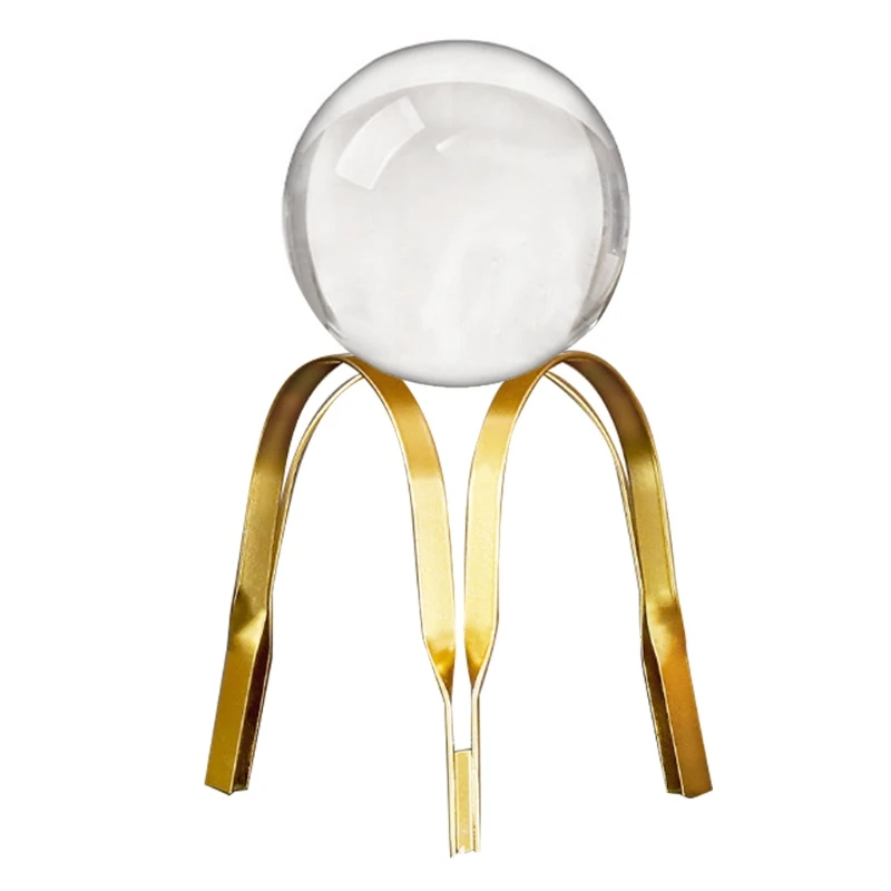 

Metal Crystal Ball Crafts Home Decor Accessories Modern Ornaments Living Room Bedroom Iron Furnishings Wholesale&Drop Ship
