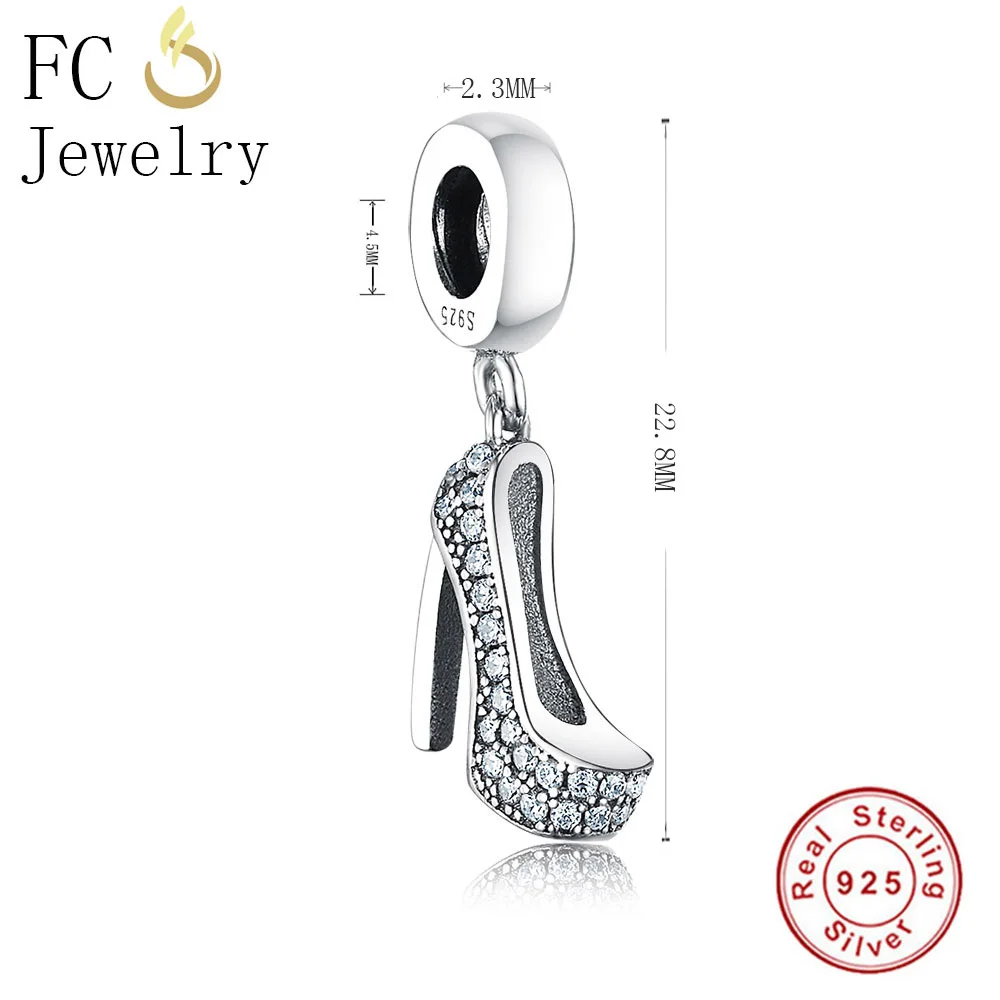 FC ювелирные изделия подходят оригинальные Pandora шармы браслет 925 Серебро Высокий