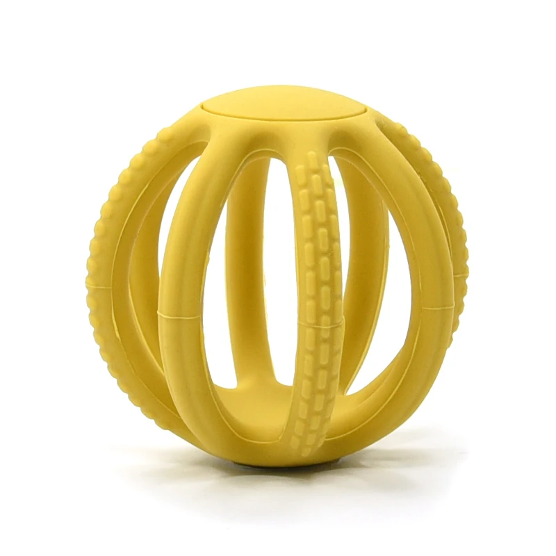 Трехмерный силиконовый мяч с автоматическим отскоком Детские Силиконовые