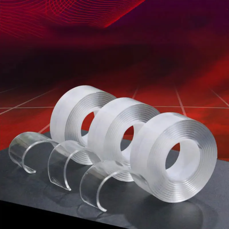 

Double Sided Tape Nano Office Fixed Socket Small Item Universal Strong Transparent Tapes Adhesive