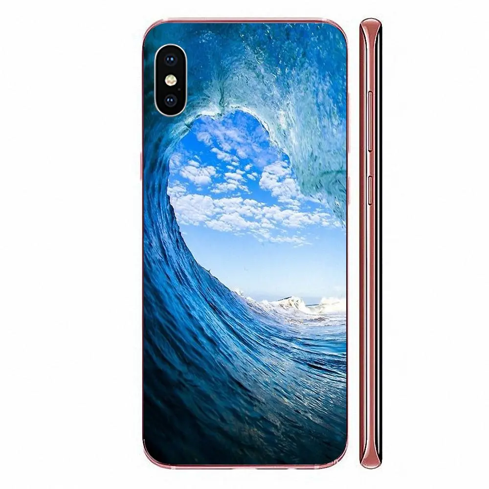 Окрашенные природные морские синие океанские волны для Huawei Honor 5C 5X 6A 6X 7 7A 7X 8 8A 8S 8X 9