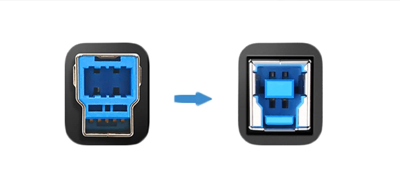 Высокоскоростной Кабель для принтера типа А к Б папа USB 1 м черный цвет - купить по