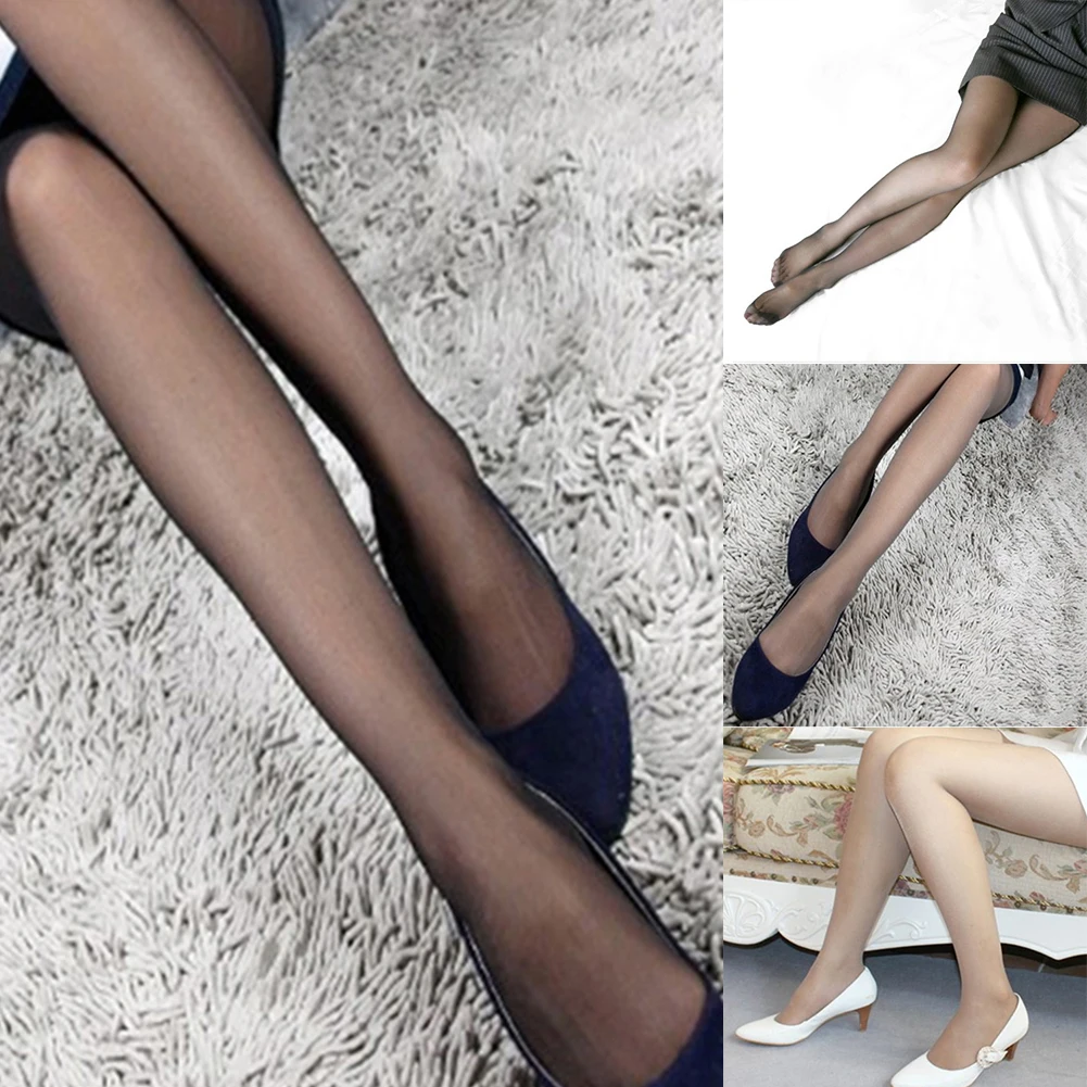 2021 Lowest Price 5 Pairs Sexy Women Girl Nylon Sheer Long Pantyhose Fashion Tights Dress Stockings pantalon femme pończochy | Женская