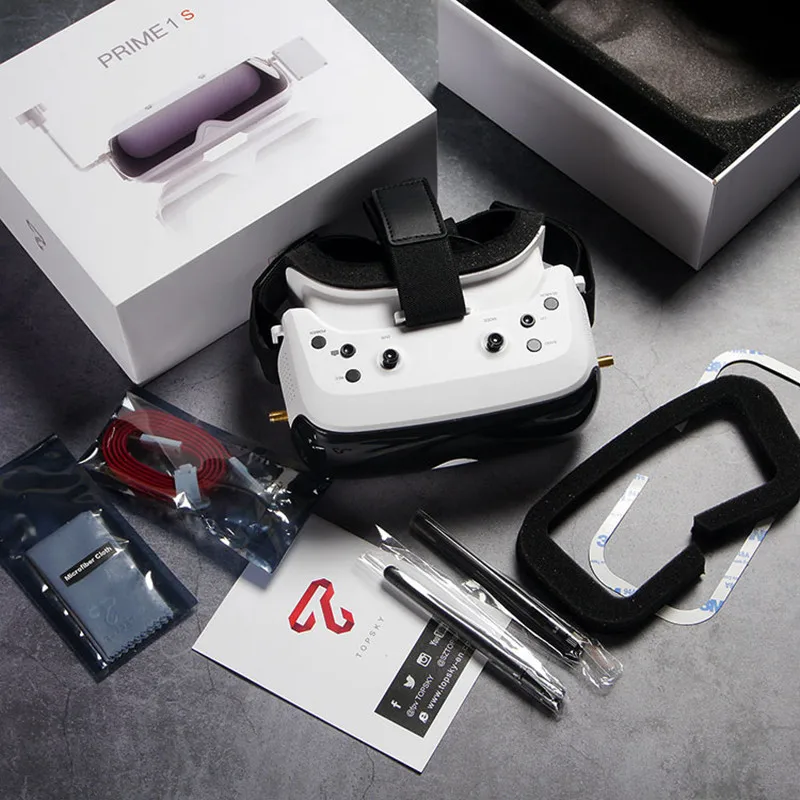 TOPSKY очки Prime 1S FPV VR видео входной уровень для DIY вид от первого лица мини гоночный