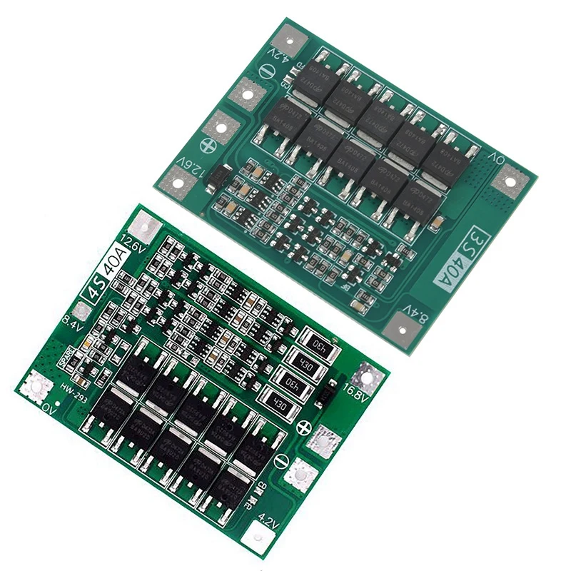 3S 40A Bms 11 1 V 12 6 18650 литиевая батарея защитная доска с сбалансированной версией для