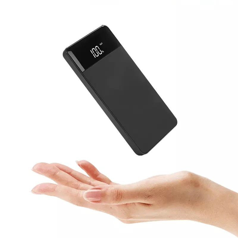 Внешний аккумулятор 20000 мАч ЖК дисплей быстрая зарядка двойной USB для iPhone X 8 7 6 5