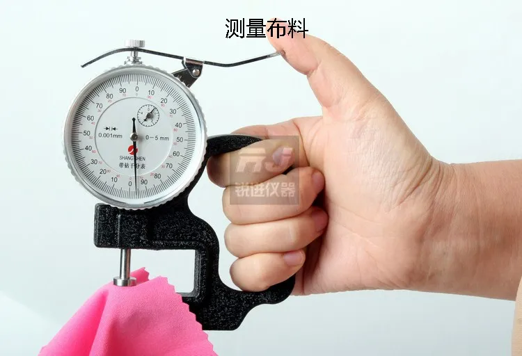 

Shanghai Shangshen Thousand Points Feeler Gauge Thickness Gauge Thickness Meter 0.001mm Film Paper Tape Aluminum Foil Pointer