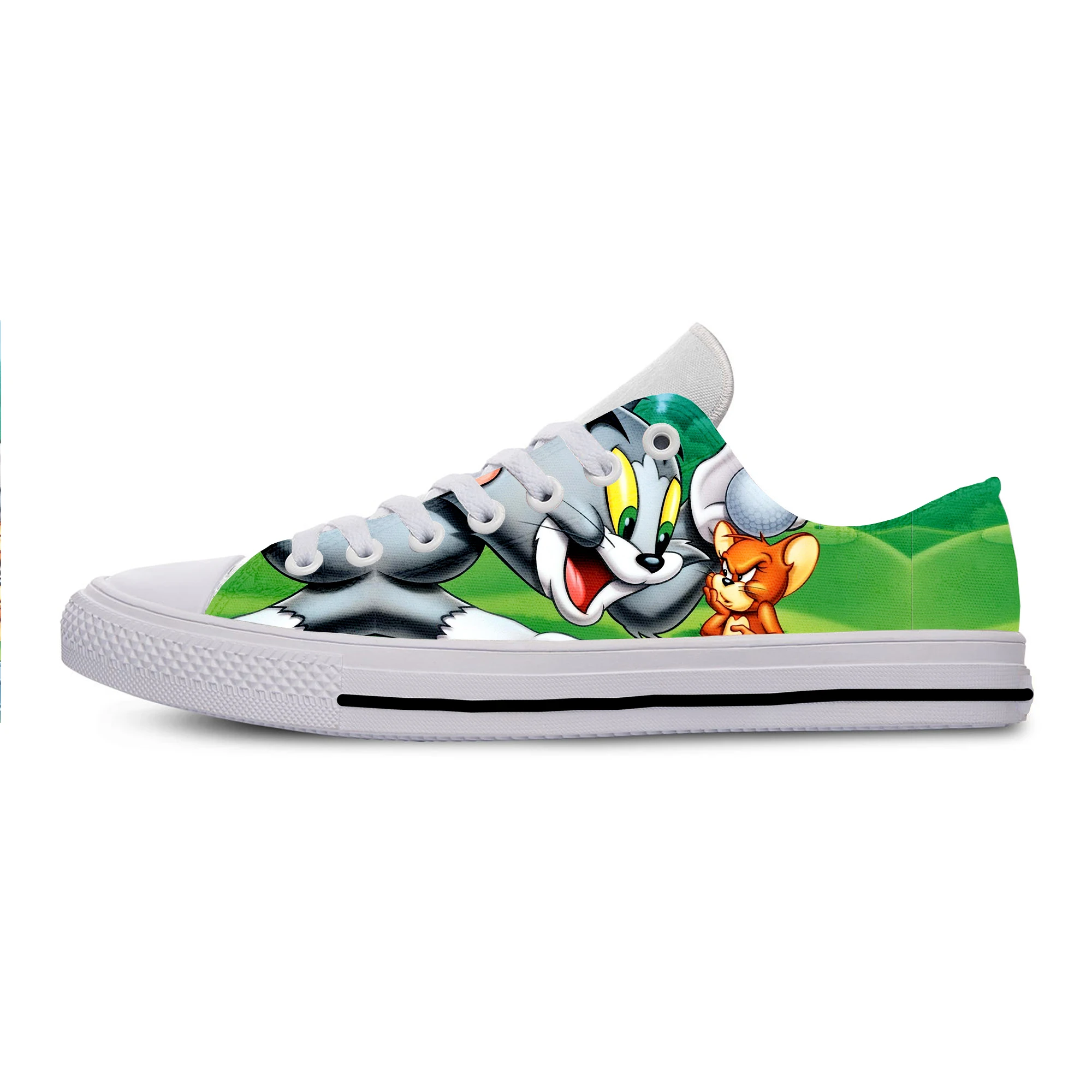 Новинка 2019 года модные удобные кроссовки TOM &amp JERRY Повседневная дышащая легкая