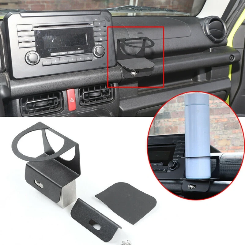 

Dashboard Water Cup Holder Mount Bracket Support Fit for Suzuki Jimny 2019-2020