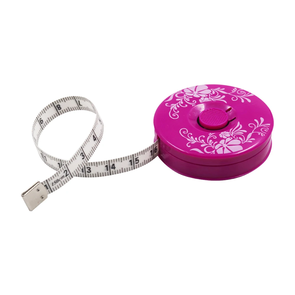 Выдвижная мерная рулетка для измерения тела клейкая лента 150 см линейка шитья