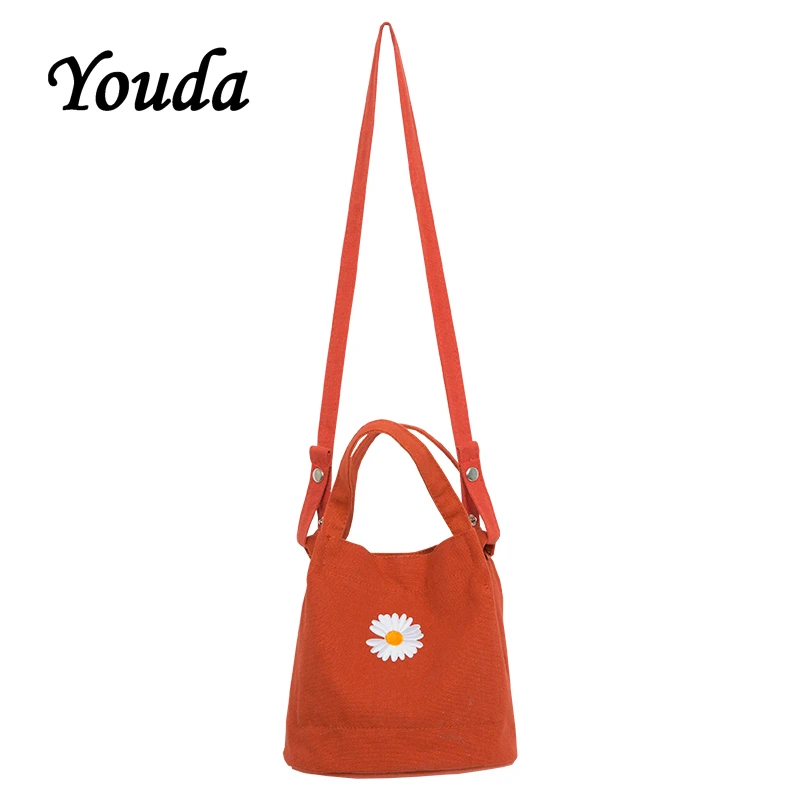 Youda новая Оригинальная женская сумка через плечо Цветочная для покупок модная