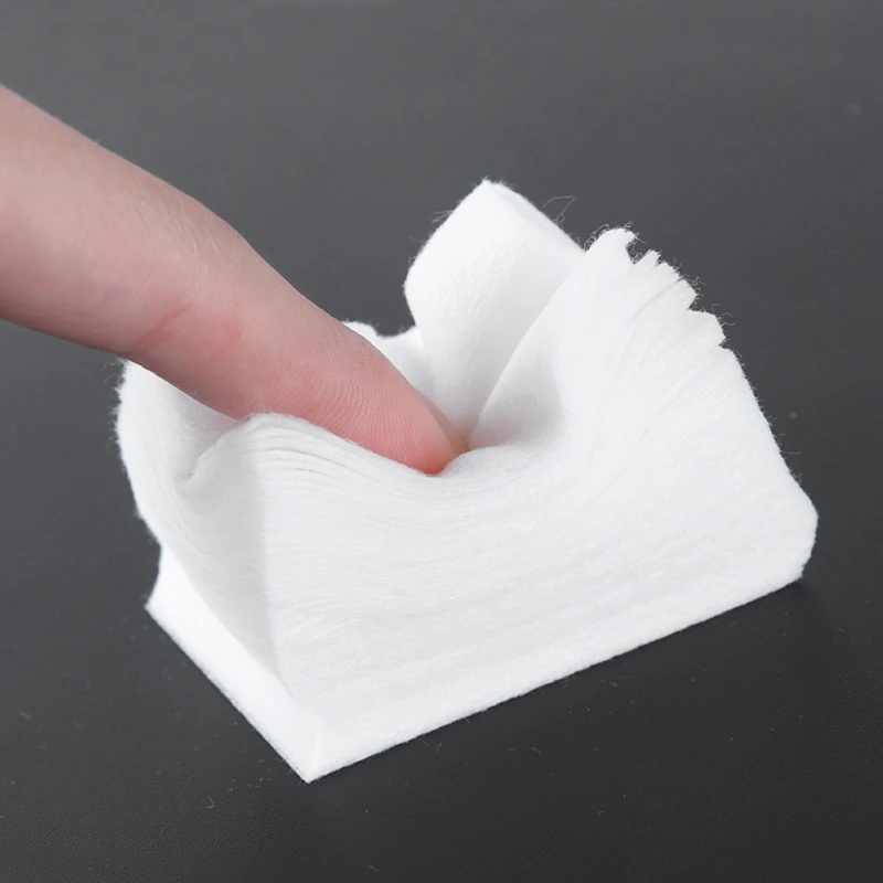

3 Pack Manicure Gel Nail Polish Soak Off Remover Pads Lint-Free Wipes Cotton Thicken Nail Cotton Pad, 1000 Pcs/Pack