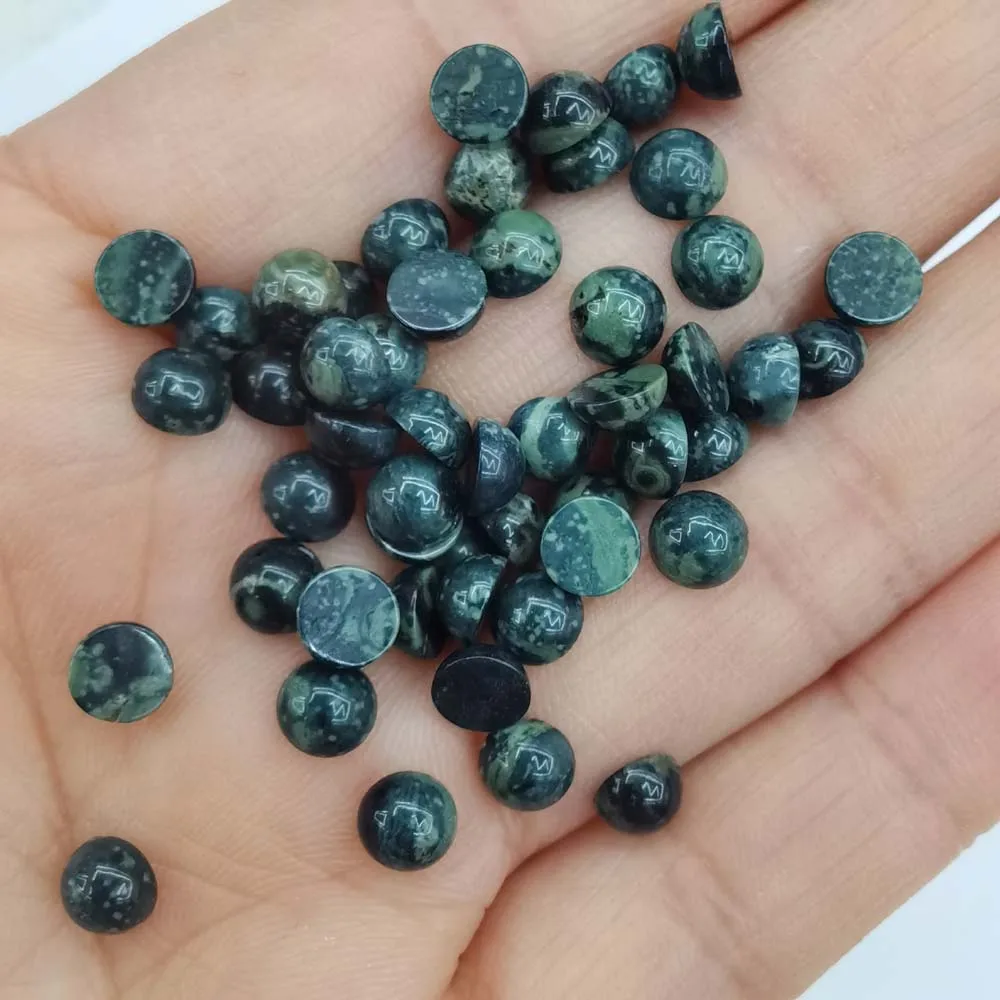 Модные Бусины Из Натурального Камня kambaba jasper 5 мм круглый кабошон оптовая продажа
