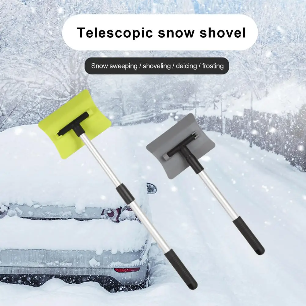 

Car Snow Shovel Extendable Design Utility Shovel With Soft Grip Winter Tool For Vehicles Sand Mud Snow Removal Tool For Campi