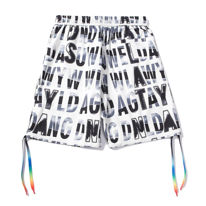 

2021 Fashion Style Men's Phantom Beach Shorts Bermuda Surfing Swim Board Shorts Harajuku Street Styles Letter Printed Shorts