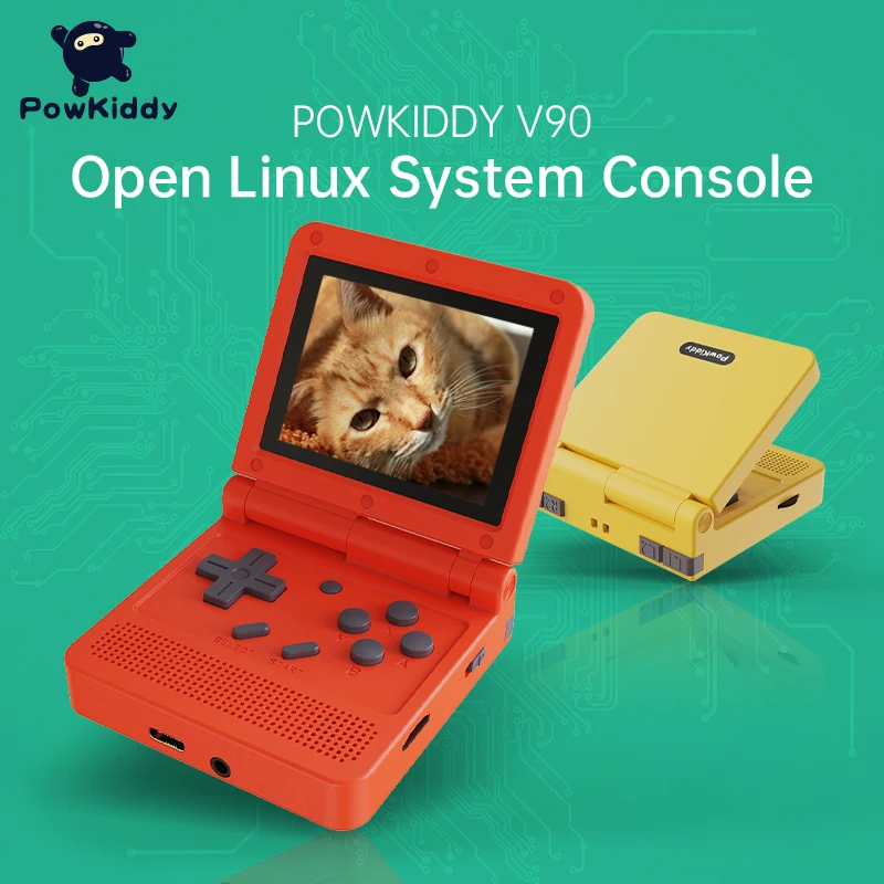 Игровая консоль POWKIDDY v90 3 дюйма 16 симуляторов | Электроника