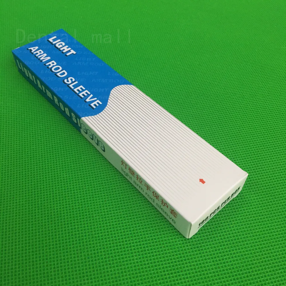 100 шт./кор. одноразовые чехлы на рукав оболочка светильник стержень для