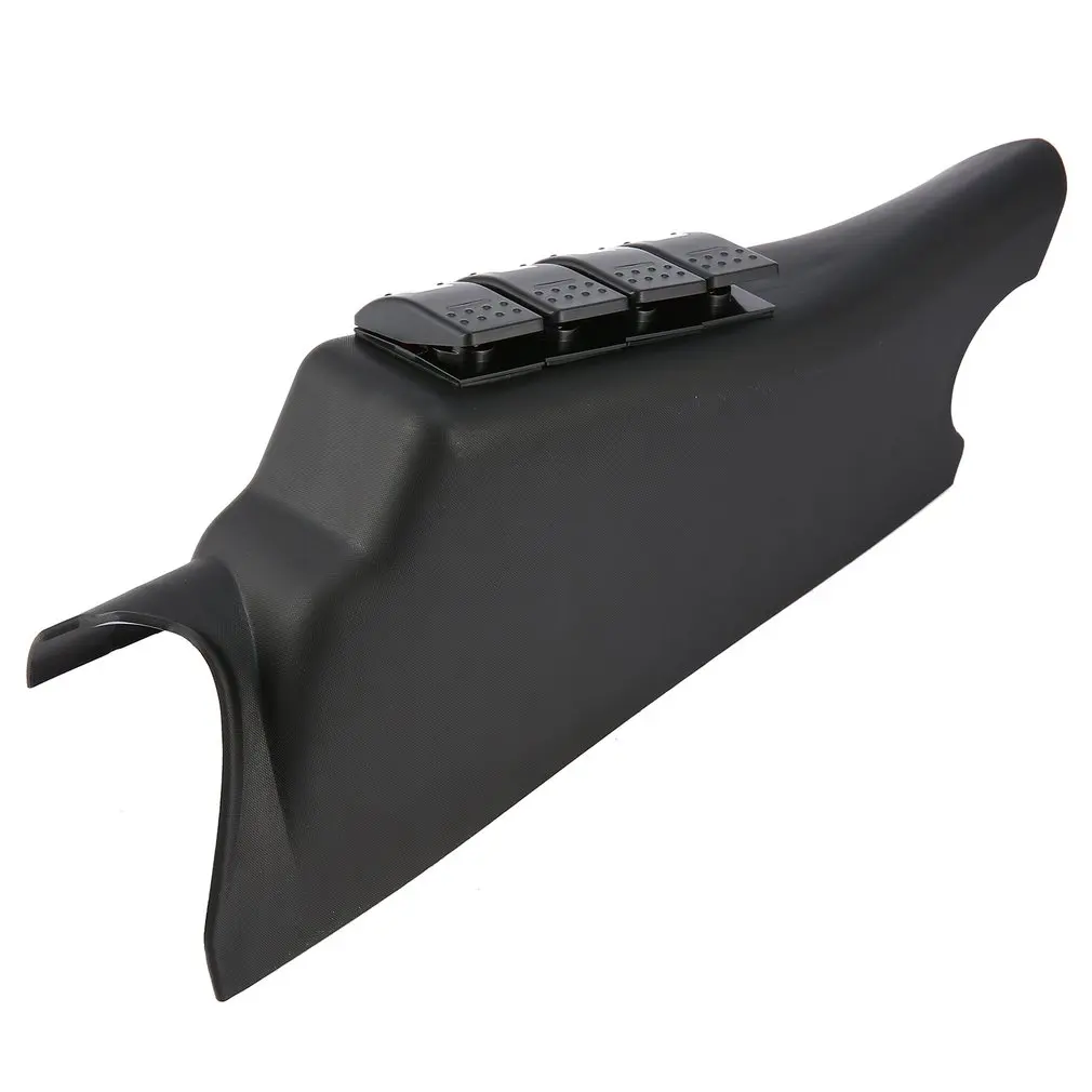 Левая сторона Switch Pod Панель 4 Кулисный комплект переключателей для Jeep