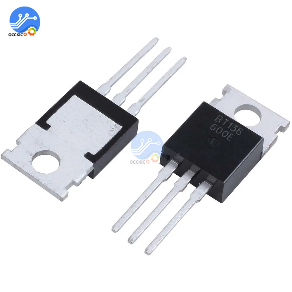 10PCS BT136 600 4A Triac 600V TO 220|triac|triac 600v 4atriac bt136 |