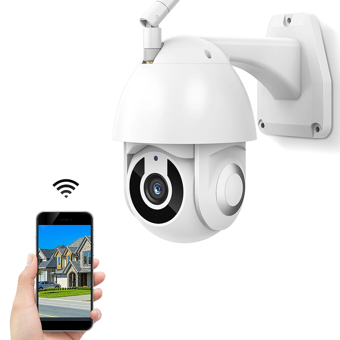 Уличная PTZ IP-камера FREDI 2 МП 1080P скоростная фотокамера Купольные Камеры