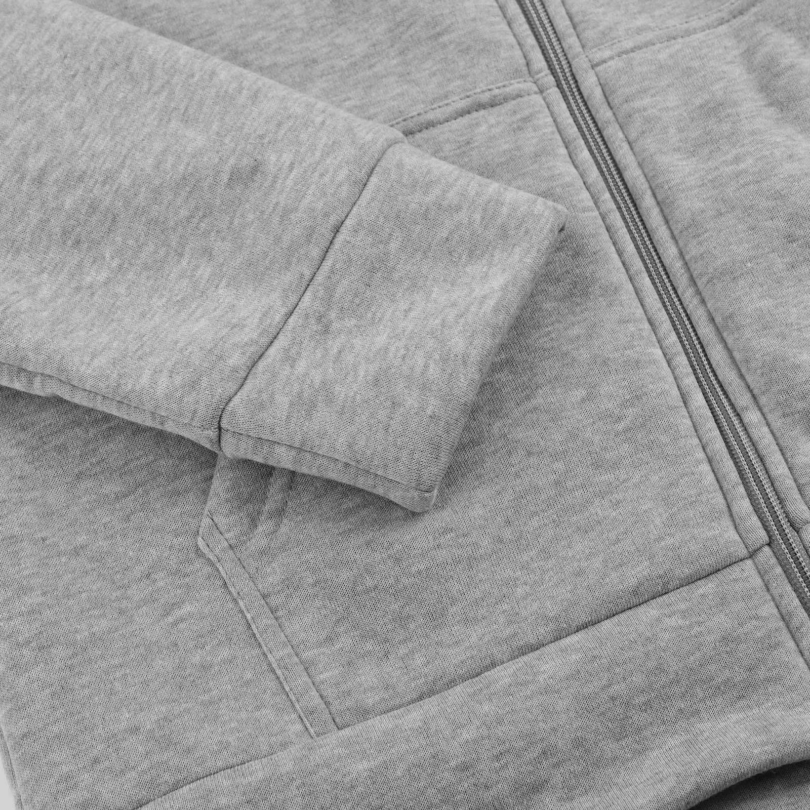 

2021 Men's Casual Simple Sweater Long-sleeved Zipper Cardigan Slim Hooded Lapel Solid Colors Comfy High Quality Long-sleeved Top