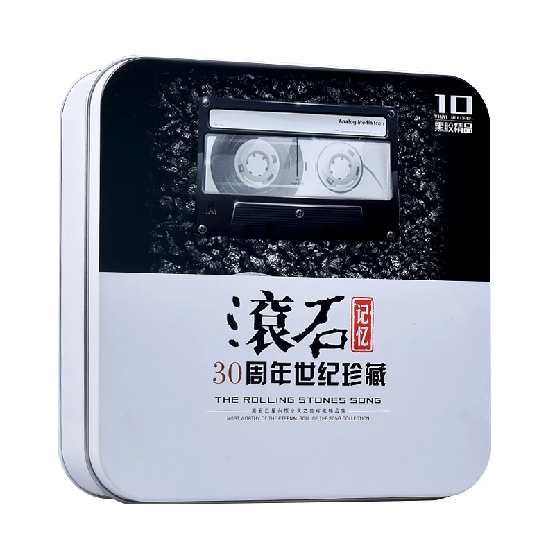 Rolling stone records music cd 30th Anniversary Collection Edition classic cd   Mandarin songs car CD