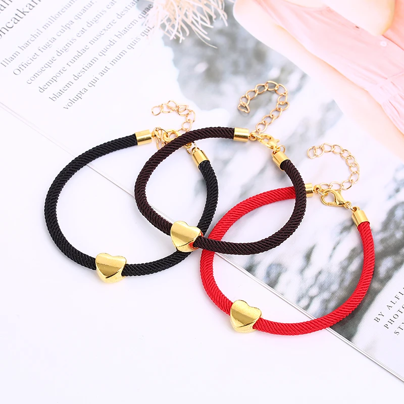 Новинка 2019 модные браслеты для женщин и девушек винтажная Толстая веревочная