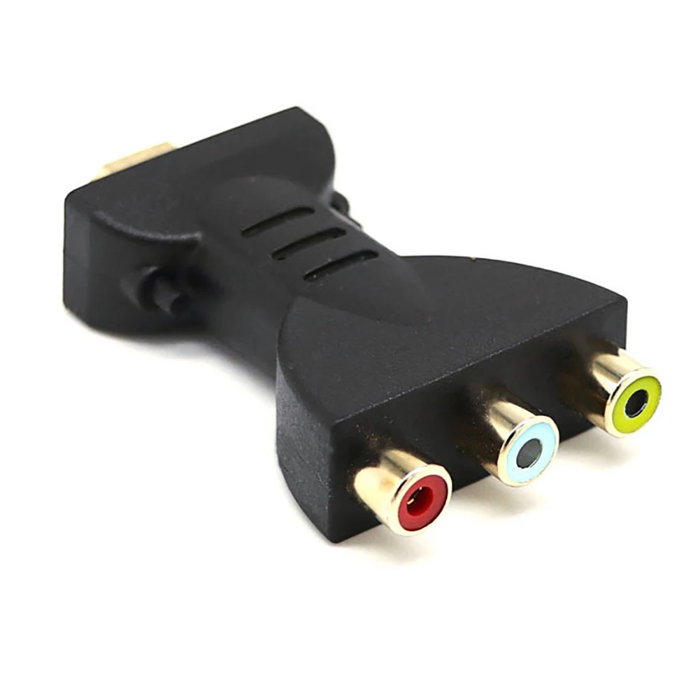 Высококачественный HDMI штекер на 3 RGB RCA видео аудио адаптер AV компонентный