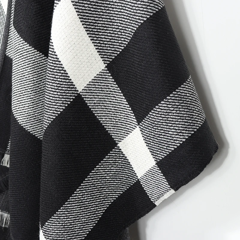 Женский кашемировый шарф модель сезона осень-зима 2021 года модный винтажный