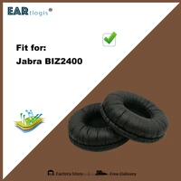 replacement ear pads for jabra biz2400 biz 2400 biz 2400 headset parts leather earmuff earphone sleeve cover