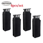 4 шт. тактический MOLLE Пистолет подсумок для одного магазина с открытым верхом эластичный держатель кассеты кобура инструменты чехол для фонарика Ножи