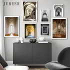 Исламские настенные художественные постеры картины в мусульманском стиле Печать на холсте на стене картина для гостиной живопись и каллиграфия