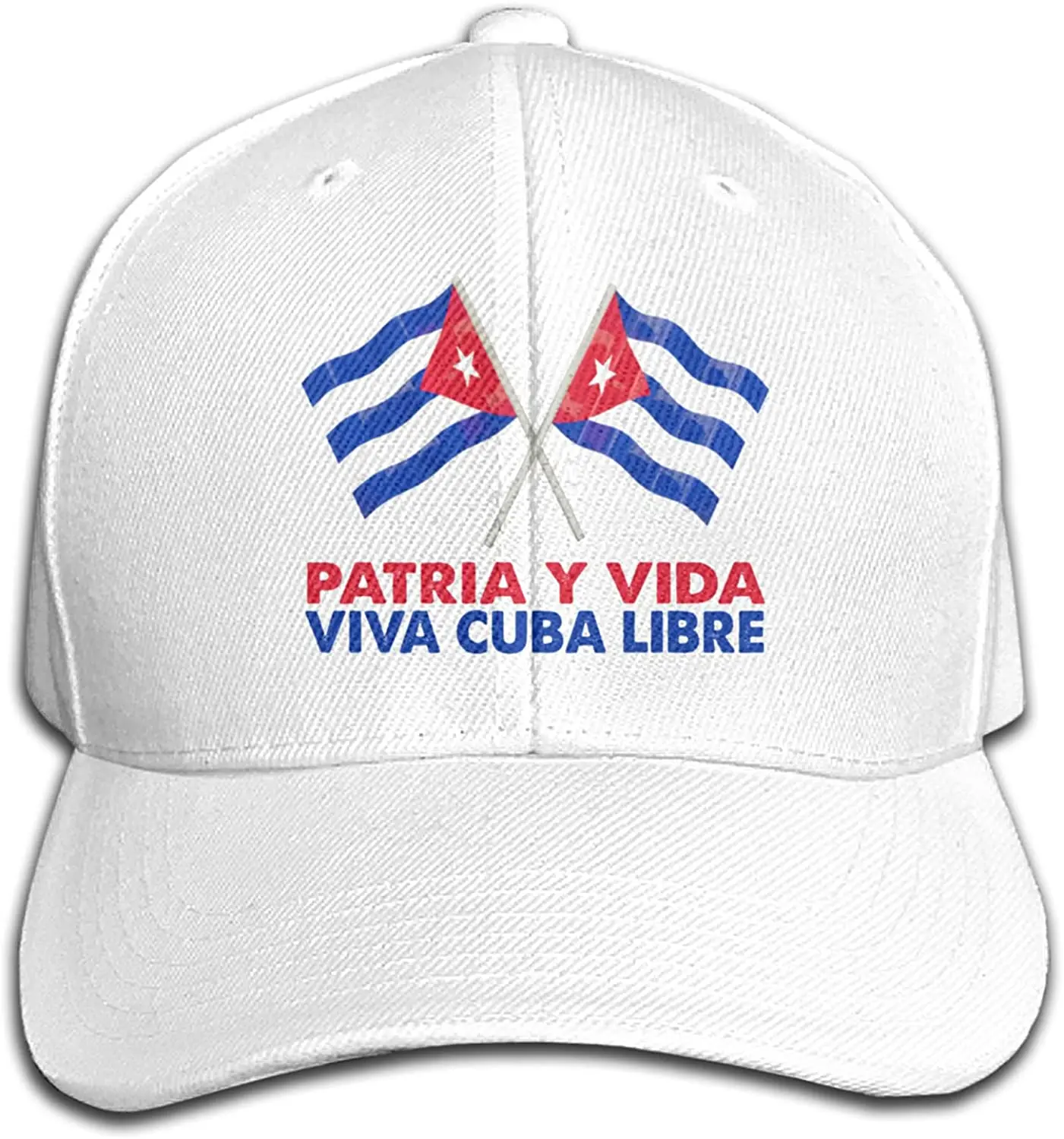 Регулируемая бейсболка Patria Y Vida Viva Cuba Free мужская и женская кепка для путешествий