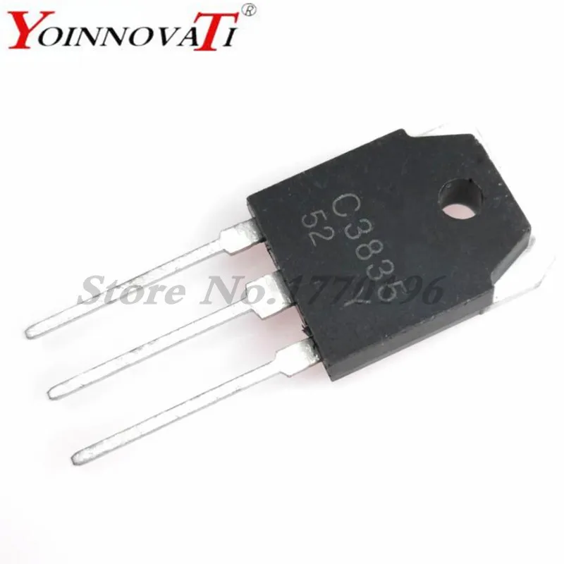 20 шт./лот 2SC3835 C3835 3835 TRANS NPN 120V 7A TO3P IC лучшего качества.