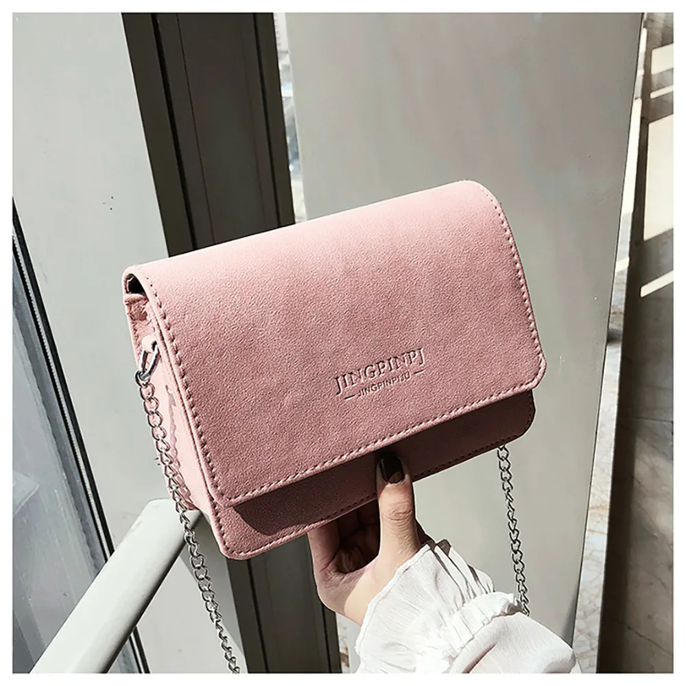 Женская сумка через плечо в стиле ретро с диагональной цепочкой 2019|Сумки ручками|