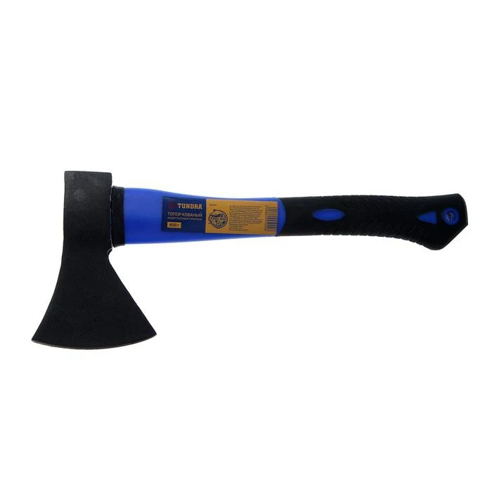 Топор кованый TUNDRA фиберглассовое обрезиненное топорище | Инструменты