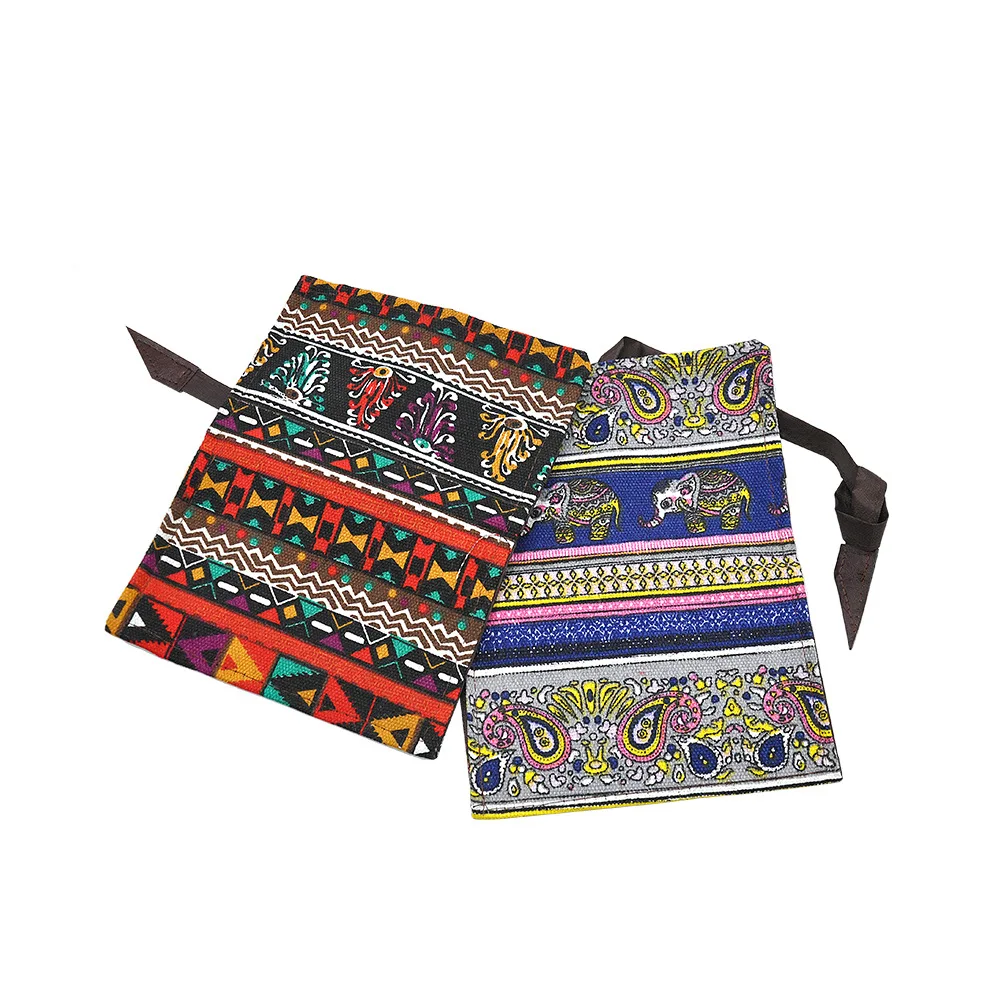 Креативная сумка для хранения табака в этническом стиле портативная двухслойная