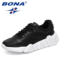 bona 2021 new designers popular cushion shoes men soft shoe lightweight sneakers man walking footwear mansculino zapatos hombre